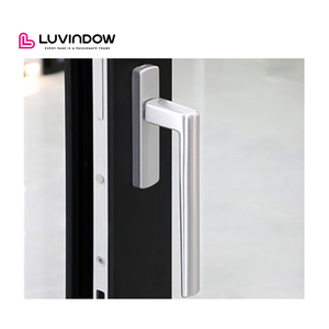 Luvindow 헤비 듀티 슬라이딩 접이식 도어 방풍 및 방수 넓은 영역 푸시 풀 오프닝 실키 부드러운 - Product Image 6