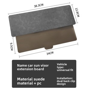 Visera Antideslumbrante para Auto, Extensor de Visera, Protector de Ojos, Universal, Color Negro, Superventas 2026 - Product Image 5