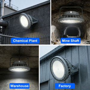 Iluminación para Áreas Peligrosas con 5 Años de Garantía, Aleación de Aluminio, Clasificación de Protección IP66, Lámpara LED a Prueba de Explosiones de 300W - Product Image 3