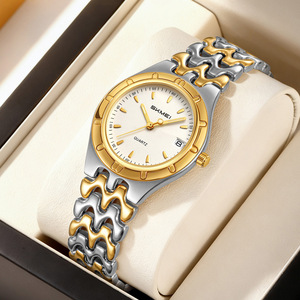 Montre-bracelet à quartz étanche pour femme avec bracelet en cuir et calendrier, idéale pour les affaires et le quotidien, modèle transfrontalier - Product Image 5