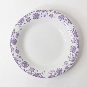 Gute Qualität Großhandel Keramik Deep <span class=keywords><strong>Plate</strong></span> 9,25 Zoll 7,25 Zoll Omega <span class=keywords><strong>Plate</strong></span> Pad Aufkleber Custom Design Hot Party Beliebte Gericht - Product Image 6