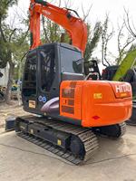 Bon exécutez la pelle hydraulique utilisée sur chenilles HITACHI zx70, excavatrice d'occasion de bonne condition Hitachi 70 à vendre