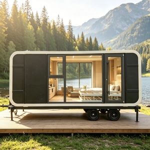 บ้านแคปซูลสำเร็จรูป Apple House ได้รับการรับรองมาตรฐาน CE SAA บ้านขนาดเล็กแบบโมดูลาร์ แพ็คแบบแบน พร้อมจัดส่ง ปรับแต่งได้ - Product Image 1