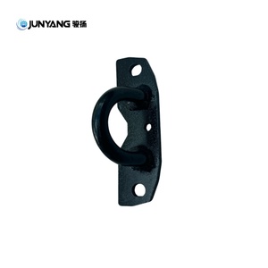 Heavy Duty Black Stainless Steel Pad Eye <b>Plate</b> Ceiling Hook Wall Mount <b>Ring</b> Hook Marine Hanging Container Parts Accessories - Product Image 4