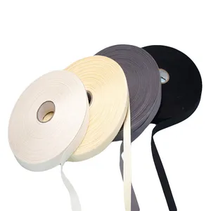 Cotton Tape Webbing High Quality Eco-friendly Webbing 20mm Cotton Twill Herringbone Tape