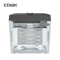 Distributeur de mouchoirs en papier pour le visage, petit et compact, en plastique, de luxe, pour table, CDWK