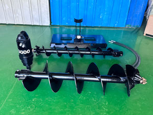 Pila de perforación Excavatorskid Steer Loader Accesorio de retroexcavadora Taladro hidráulico Eareh Auger - Product Image 3