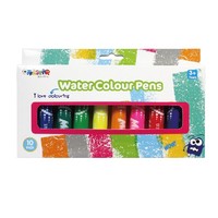 Lot de stylos feutres créatifs Offistar XF-W018 12 couleurs pour enfants, idéal pour l'école et la peinture à l'aquarelle