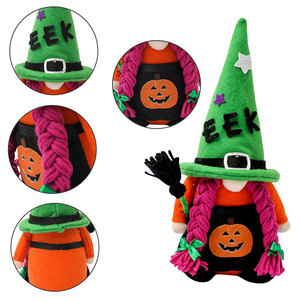 Oferta Especial: Muñecos de Gnomos Hechos a Mano CI-209 para Decoración de Mesa de Halloween y Adornos para el Hogar - Product Image 3