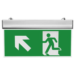 3W 180Mins <strong>Battery</strong> <strong>Backup</strong> LED Emergency <strong>Exit</strong> Sign XJW-03P Lamp Rechargeable <strong>Light</strong> - Product Image 2