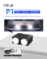Projecteur laser LED Luxlion P1 Plus 2026 avec lentille pour feux antibrouillard, 80W 8000LM, feux de conduite tout-terrain, feux auxiliaires de travail