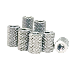 Đồng thau nhôm có khía chèn <span class=keywords><strong>Nut</strong></span> M2 M3 M4 M5 M6 M8 thép không gỉ 304 316 vòng có khía ngón tay cái dài <span class=keywords><strong>NUT</strong></span> - Product Image 2