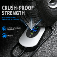 Chargeur EV portable intelligent, type 2, chargeur de véhicule électrique, station de recharge EV, fournisseur d'usine OEM ODM