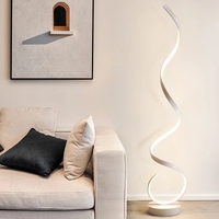Grande Promotion Lampe sur Pied LED d'Angle à Lumens Élevés pour Décoration de Villa, Restaurant, Bureau, avec Recharge