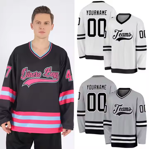 FQ seragam hoki es kustom Jersey hoki permainan nama tim praktek hoki profesional Jersey On-flied - Product Image 4