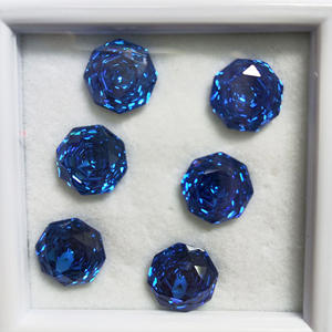 Circonia Cúbica de Alta Calidad, Corte Rosa, Raridad 5A, Multicolor, Rosa Milenio Fresca, Forma Octogonal, Piedra Sintética CZ, Gema Suelta - Product Image 3