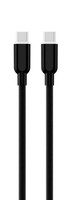 Cable de Datos USB 2.0 Tipo-C de 1M con Conductores de Cobre Puro y Revestimiento de Silicona para Teléfonos Móviles - Carga Rápida de 3A