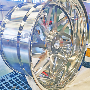 Jantes American Force Wheels 26x16 Forgées, Jantes American Force Wheels, Jantes chromées concaves - Product Image 6