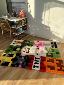 Tapis personnalisé découpé sur mesure, motif imprimé, pour décoration de chambre, tapis anime, tapis gamer, tapis de dessin animé, tapis <span class=keywords><strong>Minecraft</strong></span>, tapis anime - Product Image 5
