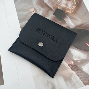 Nuova Borsa in Pelle PU per Anelli, <span class=keywords><strong>Orecchini</strong></span>, Collane, Monete, Carte, Sacchetto Regalo, Custodia per Gioielli - Product Image 5