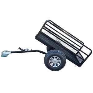 Haute qualité 2 roues meilleur prix bas quantité minimale <span class=keywords><strong>de</strong></span> commande haute capacité <span class=keywords><strong>de</strong></span> charge petit chariot <span class=keywords><strong>de</strong></span> jardin <span class=keywords><strong>en</strong></span> acier ATV chariot <span class=keywords><strong>de</strong></span> golf remorque <span class=keywords><strong>de</strong></span> chariot <span class=keywords><strong>de</strong></span> golf - Product Image 1