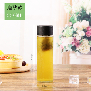 Logo personnalisé en vrac vide pressage à froid lait infusion à froid pack de café bouteille en verre transparent <span class=keywords><strong>Voss</strong></span> bouteille d'<span class=keywords><strong>eau</strong></span> avec couvercle à vis 500ml <span class=keywords><strong>800ml</strong></span> - Product Image 4