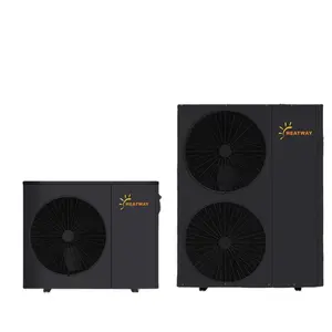 10KW 12KW 20kw Vloerverwarming Hot Water Lucht Bron Heater Dc Inverter Lucht-water Warmtepomp Boiler Heater pomp Monobloc