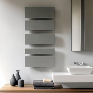 Nouveau design radiateur de serviettes chaudes plaque chauffante électrique graphène porte-serviettes chauffant électrique pour salle de bain - Product Image 3