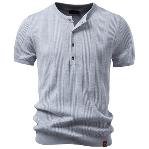 Nouveau design printemps/été 2026 – <span class=keywords><strong>Polo</strong></span> en maille à manches courtes pour homme - Product Image 5