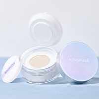 Marque privée OEM MINSHZEE Poudre fixante étanche à la sueur 24H Poudre libre non écaillée Poudre de maquillage pour le visage sans séchage