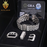 Nouvelles arrivées GRA Certificate Pass Diamond Tester GShock VVS D Color Iced Out Moissanite Accessoires de montre