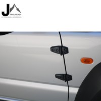 Kit de garnitures décoratives pour extérieur de voiture Pueatas, 1 ensemble de 4 pièces, couvre-charnières de porte pour Suzuki Jimny 2018+ 3/5 portes