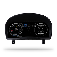 Tableau de bord numérique tableau de bord virtuel groupe d'instruments CockPit LCD compteur de vitesse pour Toyota Alphard AH20 2008 ~ 2015