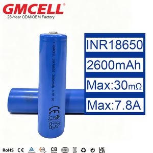 แบตเตอรี่ 18650 จากโรงงานโดยตรง ความจุ 2600mAh 3.7v รุ่น INR18650 แบตเตอรี่ลิเธียมไอออน สำหรับชุดแบตเตอรี่ของเล่น - Product Image 1