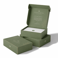 Boîtes d'emballage personnalisées en gros avec logo imprimé, boîtes rigides en carton, boîte cadeau rigide avec couvercle, boîte pliante rose pour expédition