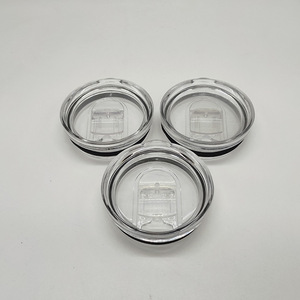 Coperchio per tazza dritta da 20oz per <span class=keywords><strong>e</strong></span>-commerce transfrontaliero, sigillato per uso alimentare, a prova di perdite, con apertura a pressione, senza scritte, antipolvere, isolamento sottovuoto - Product Image 4