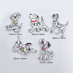 Số Lượng Lớn Cổ Phiếu Mới Nhất Phong Cách Hai Lỗ Kết Hợp Hình Phát Hiện Con Chó Mèo Thiết Kế Trang Trí Bằng Gỗ Nút Cho DIY <span class=keywords><strong>Craft</strong></span> - Product Image 3