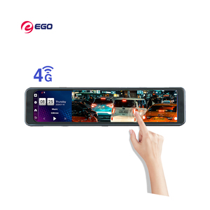 Năng lượng mới xe 1080P Ống kính kép 12 "cảm ứng gương chiếu hậu máy ảnh Android <span class=keywords><strong>8</strong></span> xe hộp đen ADAS GPS Video Recorder Dash <span class=keywords><strong>Cam</strong></span> - Product Image 4