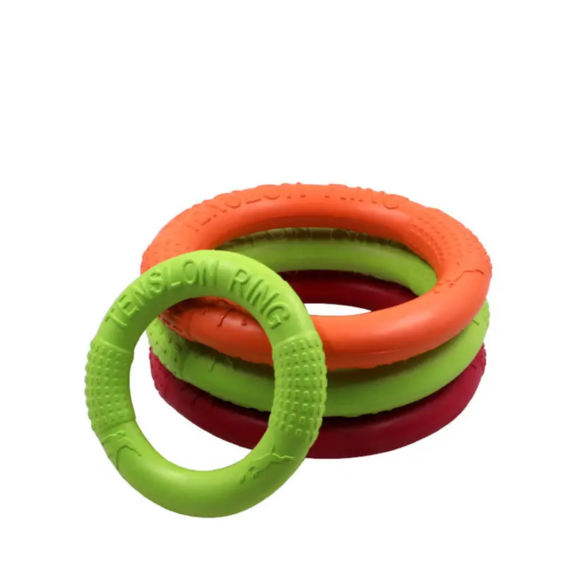 Hond EVA Vliegende Schijven Pet Training Ring Interactieve Training Hond Speelgoed Draagbare Buiten Grote Hond Speelgoed Huisdier Producten Motion Tool