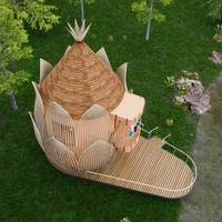 Loft Bamboo Shoot House Ready Made 2 Bedroom Maison préfabriquée Maisons modulaires préfabriquées Maison en conteneur Capsule