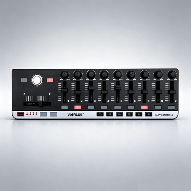EASYCONTROL9 USB MIDI Controller Mixer Console 9 Transport Buttons Music Production Live Performance Studio Audio Control