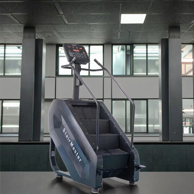 350W Electric Stair Climber Steel Fitness Machine Multifunctional Commercial Training Equipment