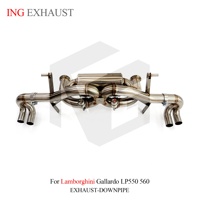 Système d'échappement à soupapes ING pour Lamborghini Gallardo LP550-2/LP560-4 5.2L V10 2003-2013 |   Échappement quadruple 550-560HP avec télécommande – Vente en gros