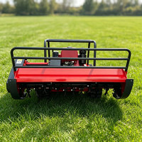 Tondeuse à fléaux diesel télécommandée de 800 mm, robuste, 48 lames, pour vergers, fermes et terrains accidentés