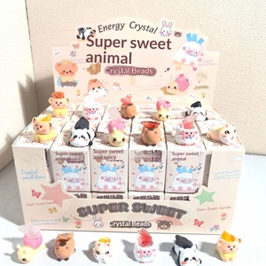 Nuevas Figuras <span class=keywords><strong>de</strong></span> Resina <span class=keywords><strong>de</strong></span> Animales Súper Dulces y Lindos, Adornos Creativos y Modernos, Cajas Ciegas <span class=keywords><strong>de</strong></span> Resina al Estilo Little Red Book - Product Image 1