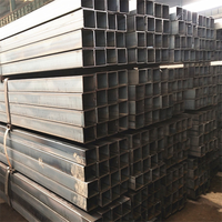Tuyau carré en acier au carbone haute résistance S235JR laminé à froid, longueurs 6m/8m/12m, pour structures, pliage et découpe