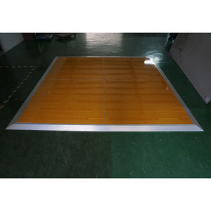 Plancher de danse portable en bois de haute qualité, finition brillante, pour fêtes en extérieur - Product Image 2