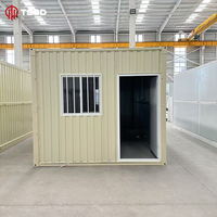 Casa Contenedor Plegable Prefabricada de Alta Calidad en China, Módulo Plegable de Lujo de 20 pies, Oficina Pequeña, Vivienda Compacta