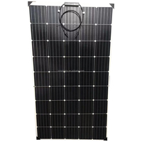 Vente en gros de panneaux solaires flexibles 170W 500W ETFE Système d'alimentation photovoltaïque mono pour camping-car, bateau, remorque, camping