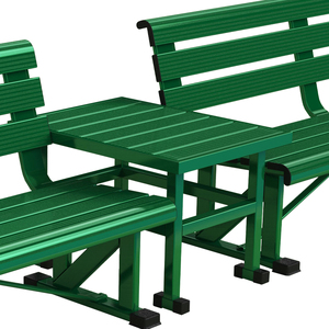 2025 aluminio al aire libre ocio playa salón <span class=keywords><strong>de</strong></span> descanso duradero para <span class=keywords><strong>cancha</strong></span> <span class=keywords><strong>de</strong></span> tenis banco lateral para <span class=keywords><strong>cancha</strong></span> <span class=keywords><strong>de</strong></span> baloncesto - Product Image 5